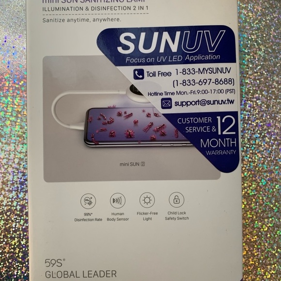 59S MINI SUN SANITIZING 2 IN 1 LAMP FOR ANDROID - Picture 9 of 10